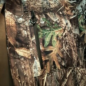 Realtree Forest Camo Jacket with Zippered Pocket